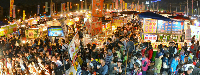 Bursting with vitality, good food and endless fun at Tainan's night markets