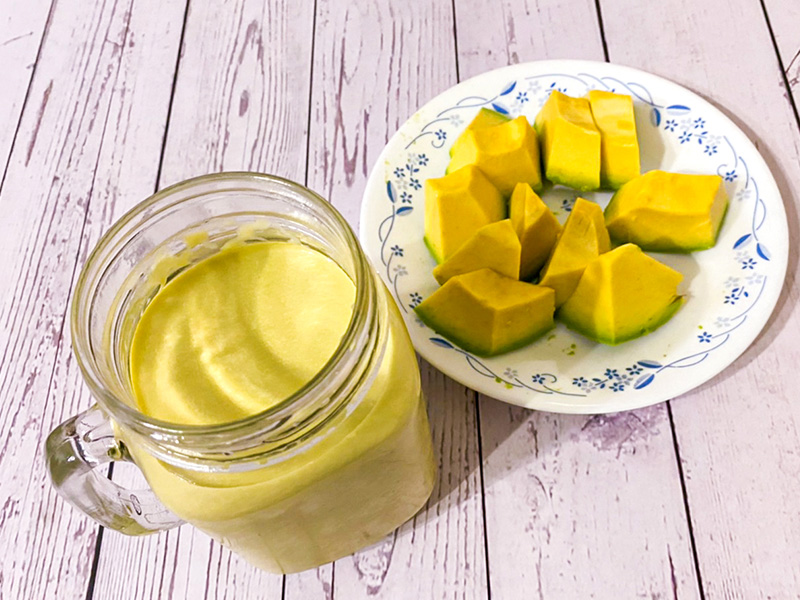 Avocado Pudding Milk