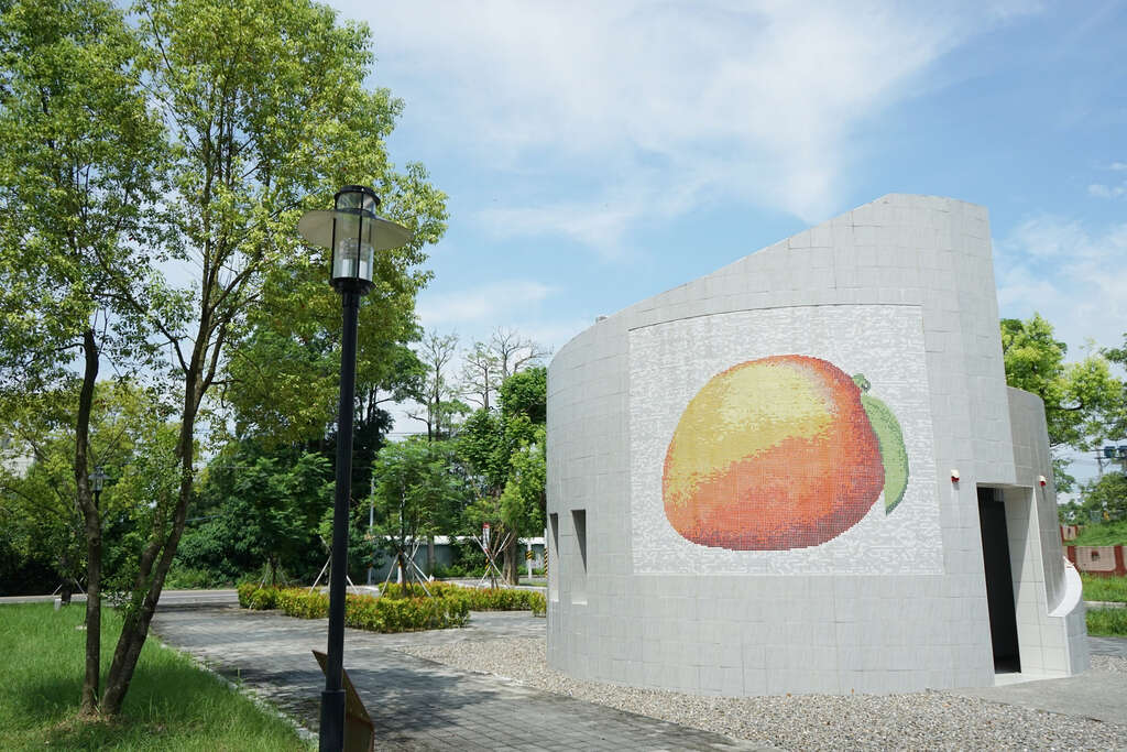 兒童遊戲場以玉井在地特色－芒果為主題