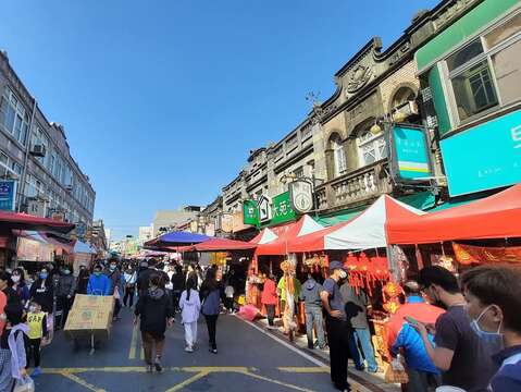 新化年货大街_历史照片_南市关旅局提供