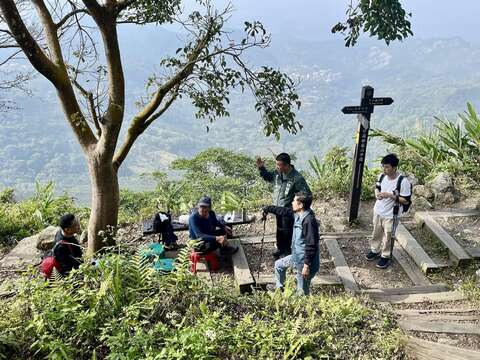 会勘地点位於鸡笼山步道