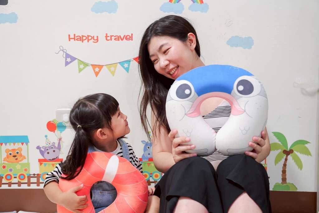 鱼头君U型记忆枕_大人小孩都喜欢