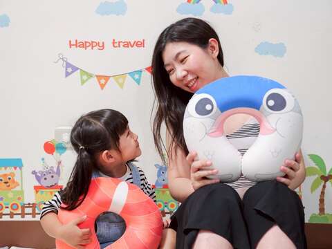鱼头君U型记忆枕_大人小孩都喜欢