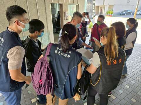 台南市政府观光旅游局联合本市消保官启动本市旅宿业房价稽查行动
