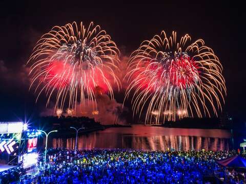 台南夏日音乐节将军吼_烟火施放(历史照片)