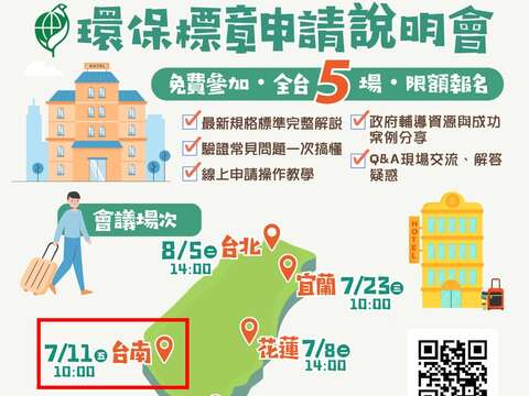 114年旅宿业环保标章申请说明会