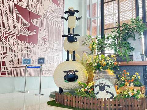 福尔摩沙游艇酒店X笑笑羊主题装置(大厅)