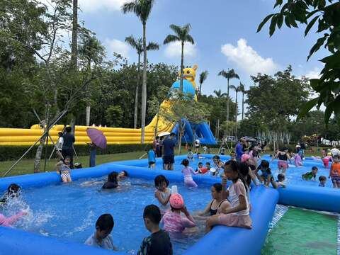 台南山上花园水道博物馆夏浪祭活动吸睛