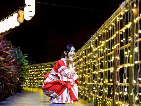 2025台南关子岭温泉美食节「宝泉桥」夜间灯饰