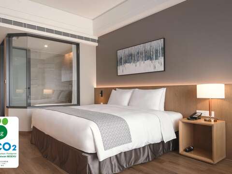 豪华客房-碳足迹标章(禧榕轩大饭店提供)