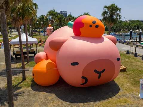 卡比胖拉气偶装置