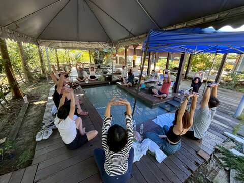 温泉X瑜珈X声钵活动