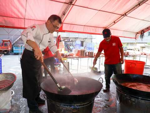 李益仲总铺师料理过程