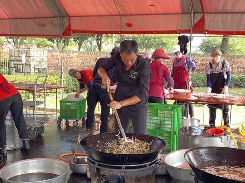 高振文总铺师料理过程
