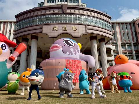 2025超偶联盟_台南萌市力_吉祥物舞蹈表演