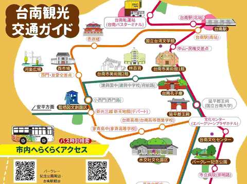 制作日文交通旅游资讯图卡懒人包,提供观光交通指南,可快速抵达市区展开旅程。