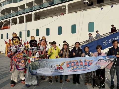 市长迎宾大合照