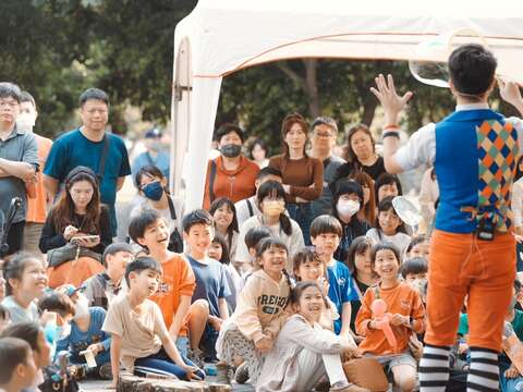 萧壠14仓儿童艺术节(历史照片)(南市文化局提供)