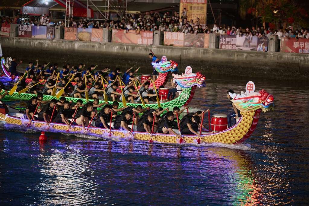 台南市国际龙舟锦标赛(历史照片)(台南市政府体育局提供)