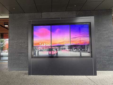 JR熊本阿姆广场刊登台南形象广告