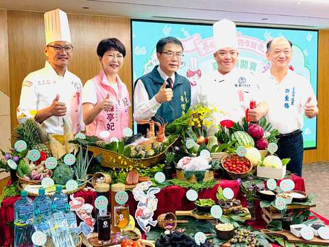市长与总铺师合照