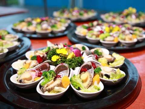 办桌菜色特写