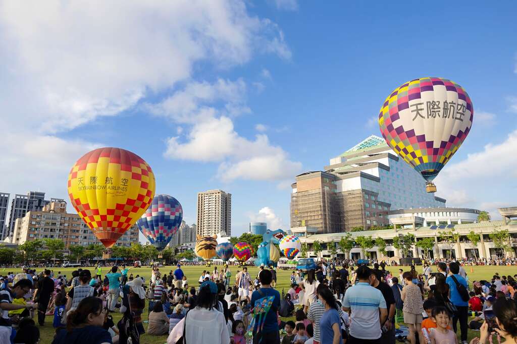 台南热气球派对_热气球系留体验(历史照片)