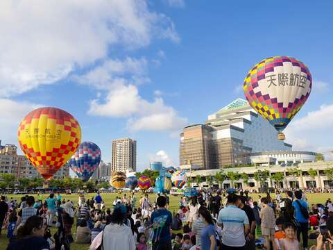 台南热气球派对_热气球系留体验(历史照片)
