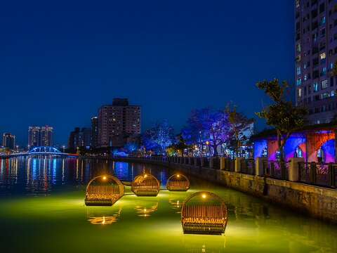 台南运河夜间光环境