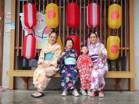 「2026台南关子岭温泉美食节」-民众穿着浴衣