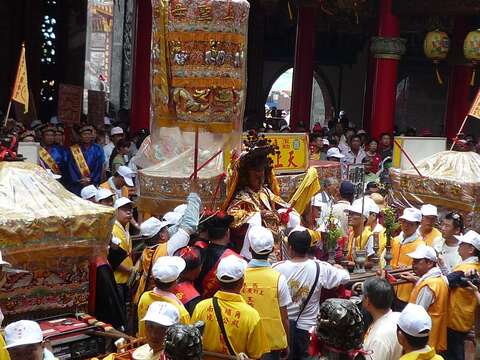 鹿耳门天后宫请妈祖 (3)