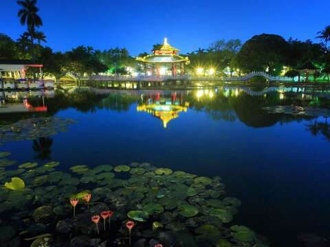 台南公園夜景