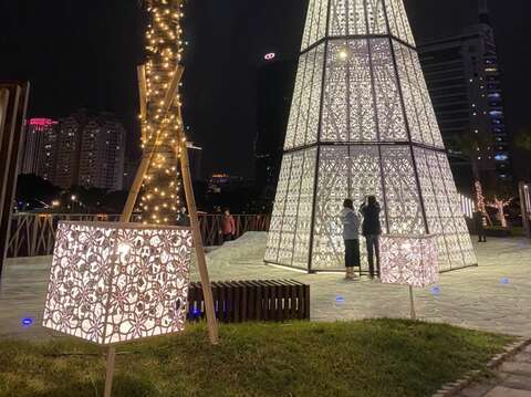 臺南聖誕燈節聖誕樹