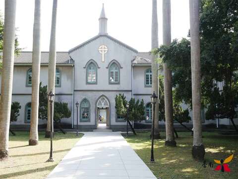 臺南神學院有最美校園的稱號
