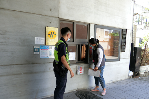 稽查汽車旅館防疫措施與住客入住情形