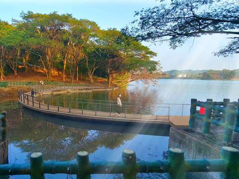 環狀水映步道模擬示意圖