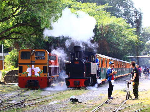 順遊後壁烏樹林園區小火車