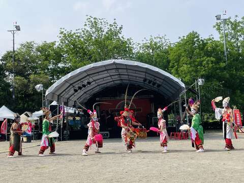 新化镇狩宫什家将团精彩表演