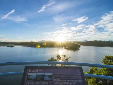 烏山頭水庫(官田區公所提供)