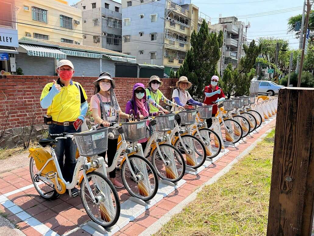 可從新化武德殿借YouBike2.0騎到虎頭埤風景區歸還