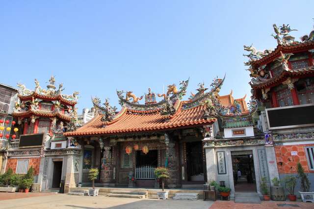善化慶安宮至今已有百年歷史，為市定古蹟