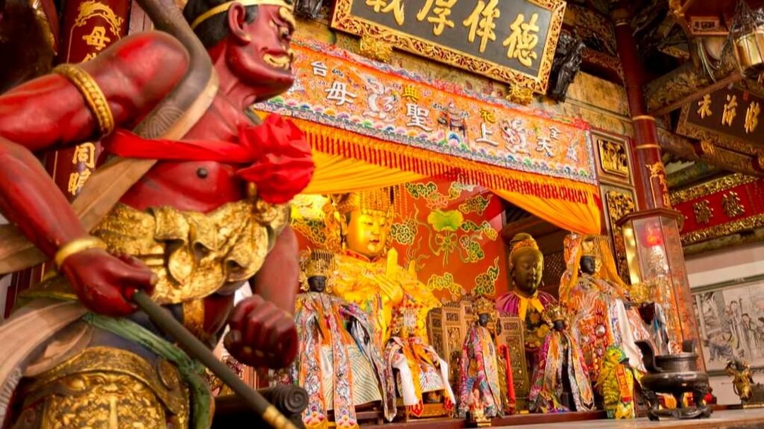 【海の女神、台湾人の心慰め】「祀典大天后宮」の主祭神は「媽祖」です。媽祖は航海や漁業の守護神であり、台湾の道教信仰における女神です...