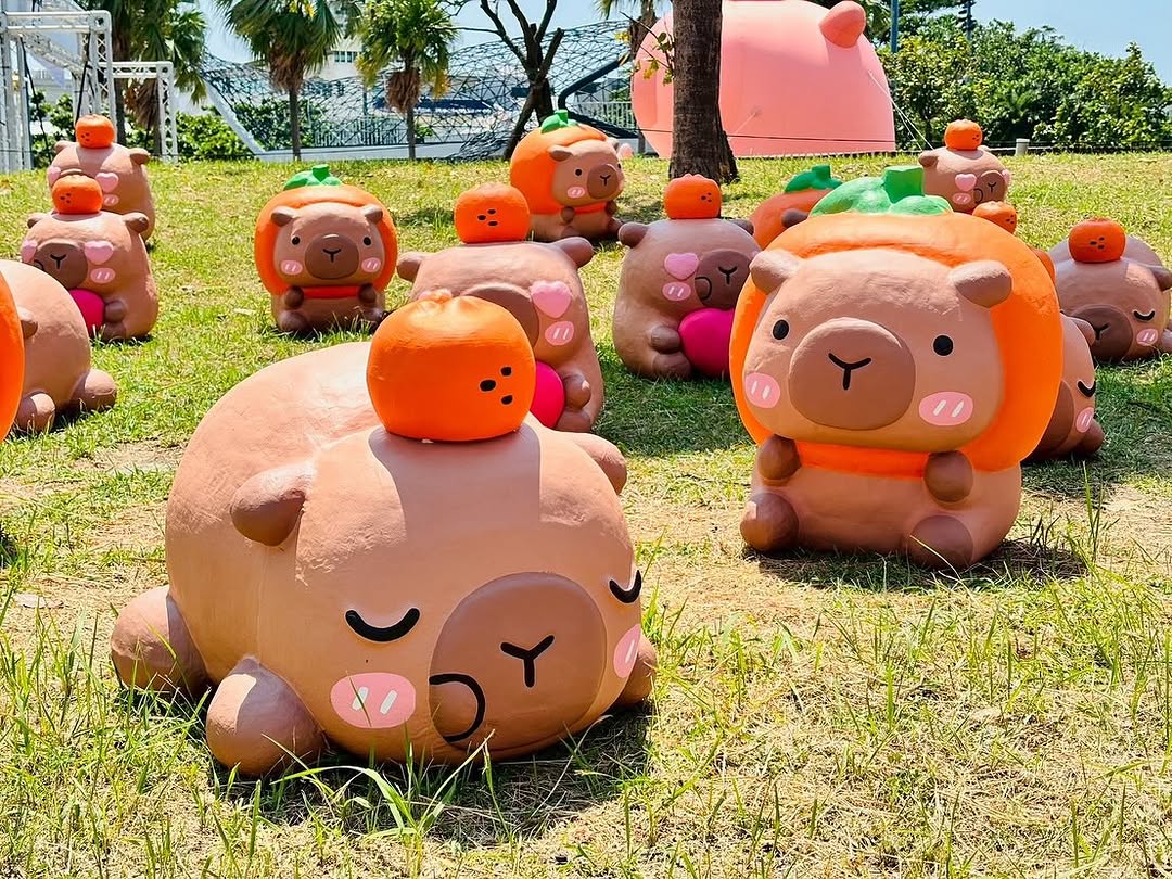 可愛爆表9/13-10/19臺南安平漁人碼頭#卡比胖拉出沒注意臺南萌翻天假日有加碼活動市集唷每天都有主題商品展售唷晚上18:00起...