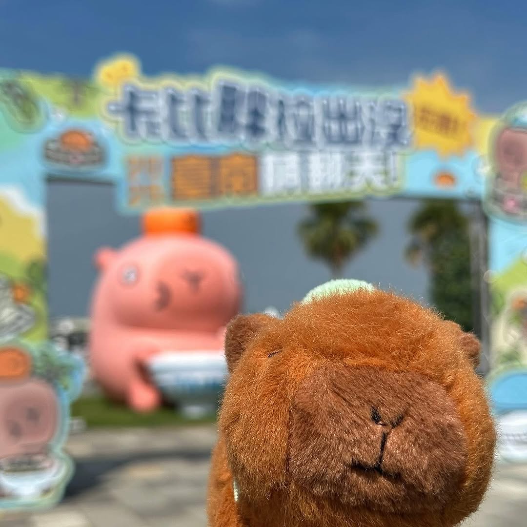 中秋連假來找我唷安平漁人碼頭除氣偶與紙雕裝置外,還有商品販售區及市集可以買東西快安排連假來安平看卡比胖拉、搭船遊運河▎卡比胖拉出...