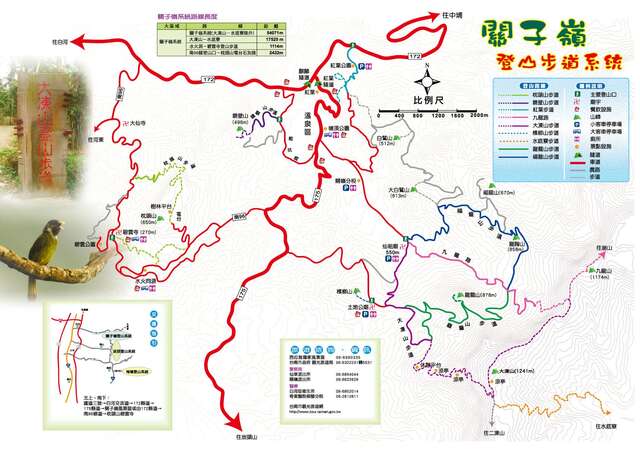 Guanziling Mountain Trail System  (關子嶺登山步道系統)