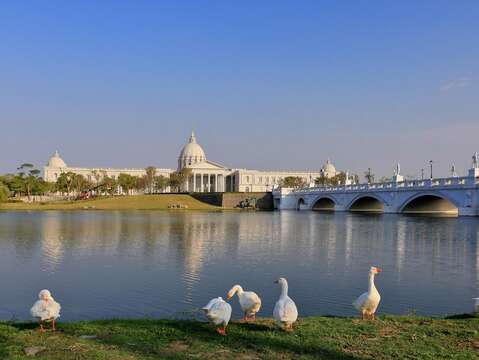 "Beautiful view of Chimei Museum"