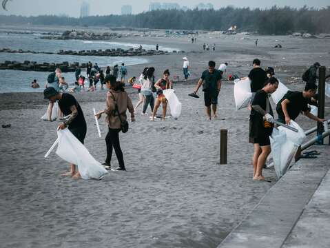 "Clean ocean and beach environment activities"