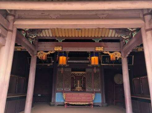 The main hall of the Confucius temple