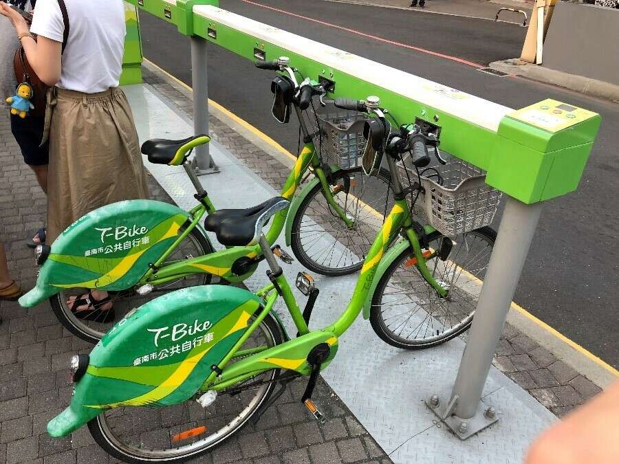 在臺南營運的臺南市公共自行車